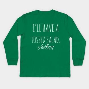 Tossed Salad Kids Long Sleeve T-Shirt